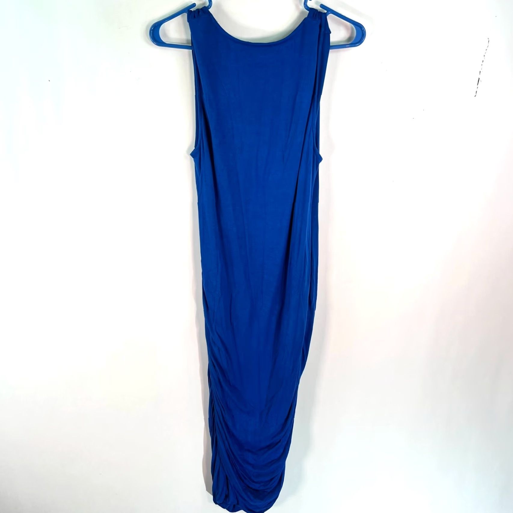 Mossimo VINTAGE Mossimo Dress Women Maxi Wrap Dress Ruched Mermaid Casual Blue XL Summer Size XL / US 12-14 / IT 48-50 - 7 Thumbnail