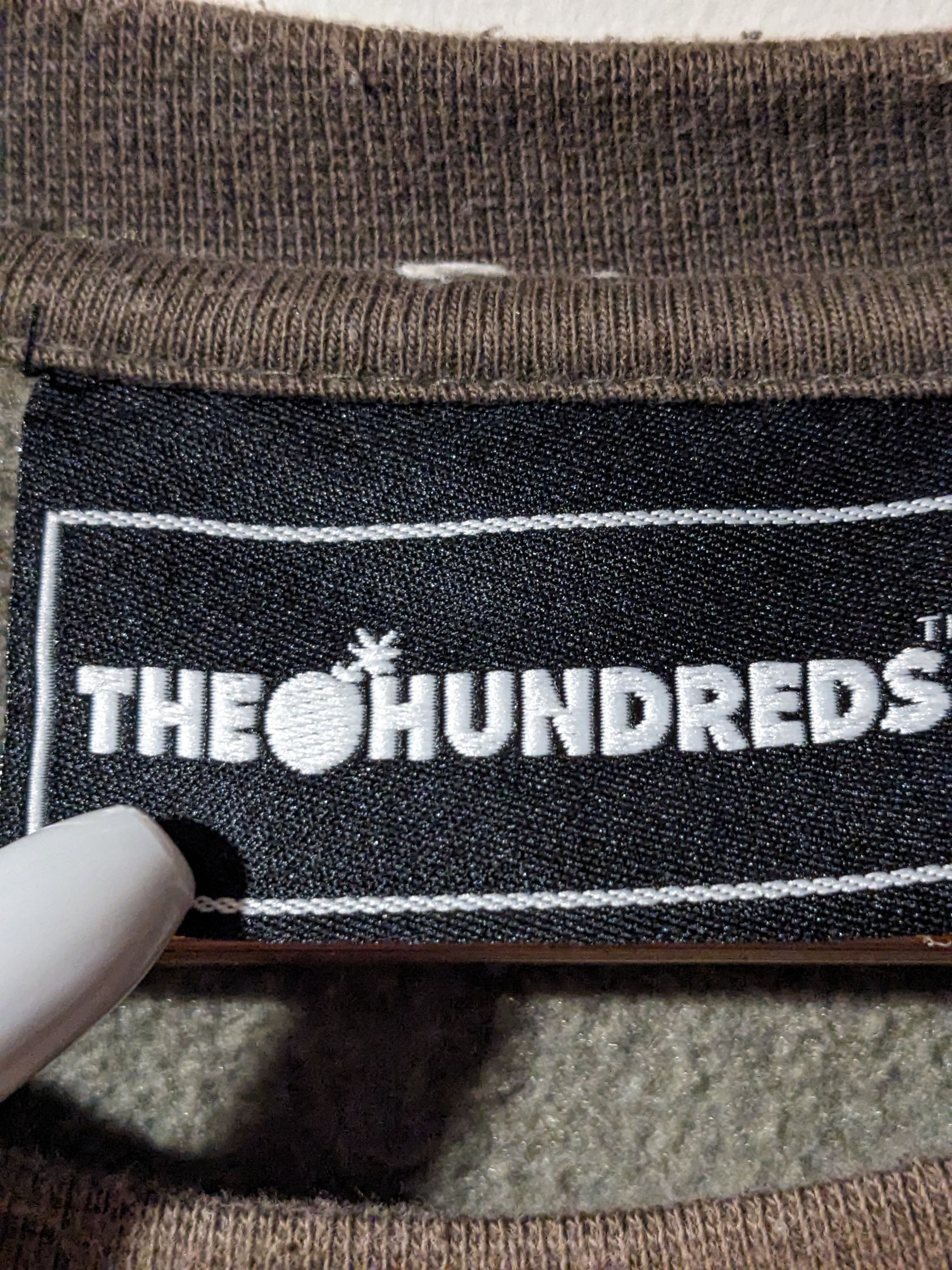 Designer × The Hundreds The Hundreds Neutral Striped Green Brown X-Large Sweatshirt Size US XL / EU 56 / 4 - 3 Thumbnail