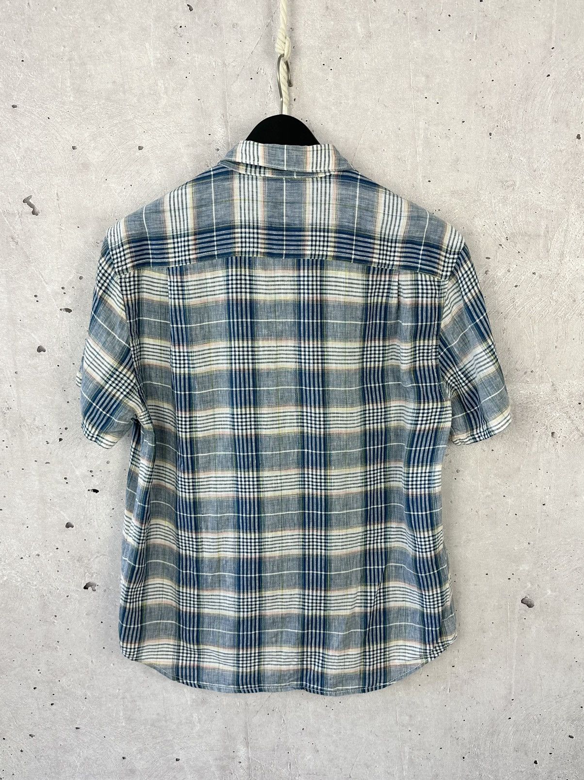 Designer × Tommy Bahama Tommy Bahama Linen Check Short Sleeve Shirt Size US L / EU 52-54 / 3 - 6 Thumbnail