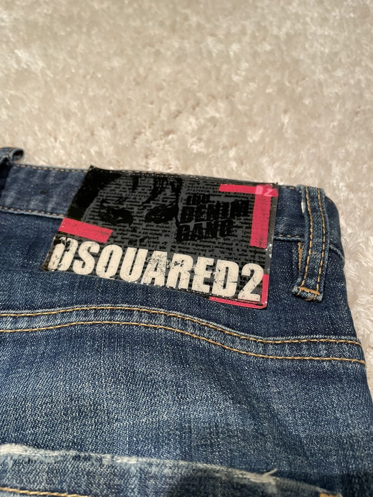 Dsquared2 DSQUARED2 Navy Jeans Denim Size US 30 / EU 46 - 6 Thumbnail