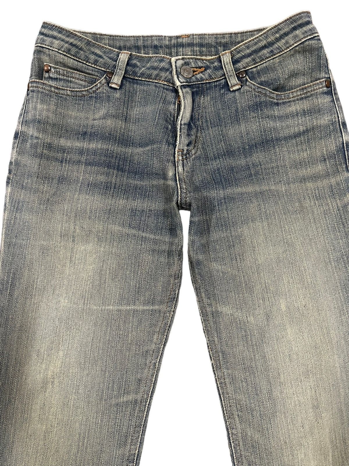 If Six Was Nine Vintage Japanese Brand Blue Wash Style Flare Jeans Size 26" / US 2 / IT 38 - 3 Thumbnail