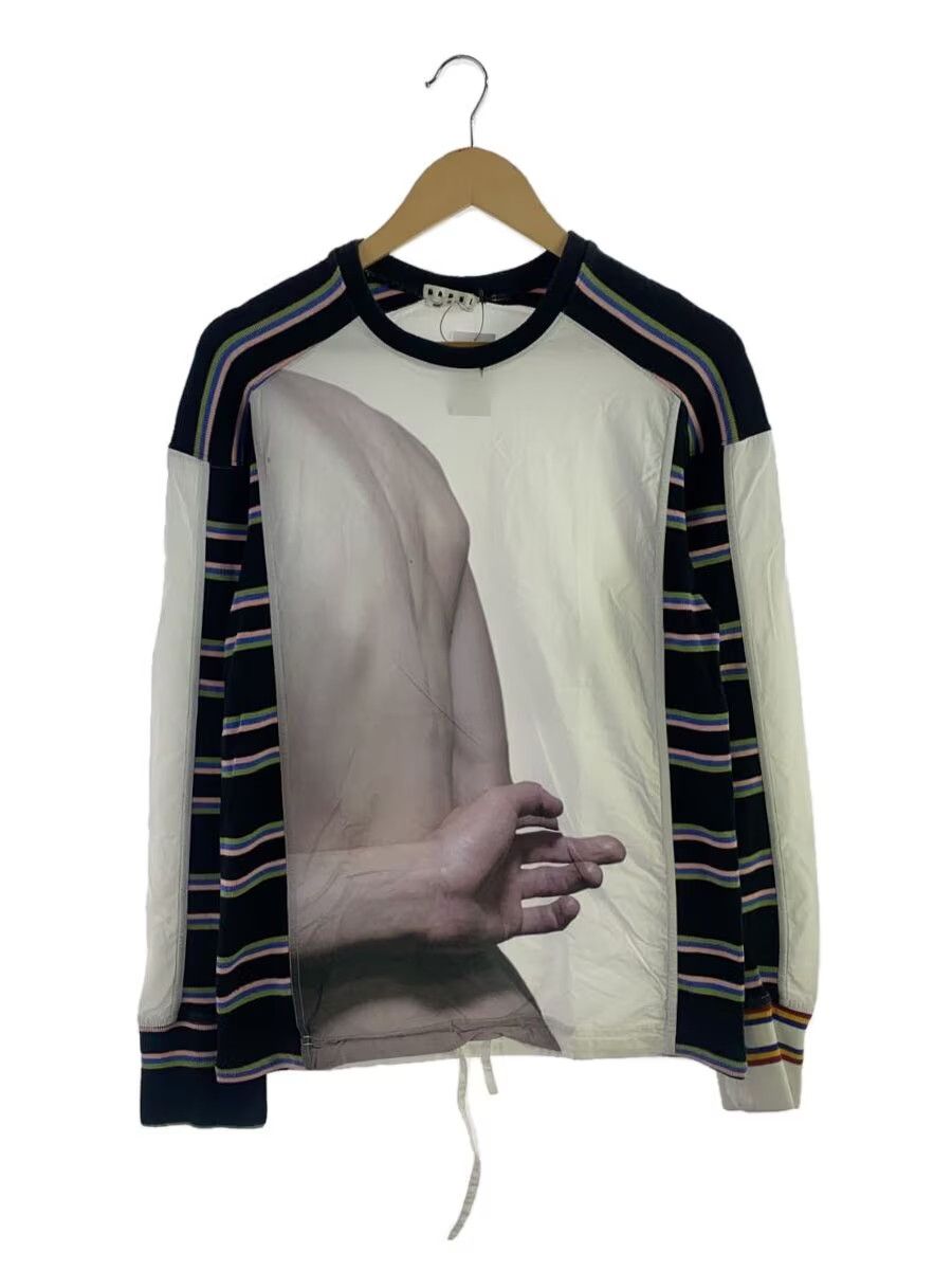 Marni Printed Striped Long Sleeve Tee Size US S / EU 44-46 / 1 - 1 Thumbnail