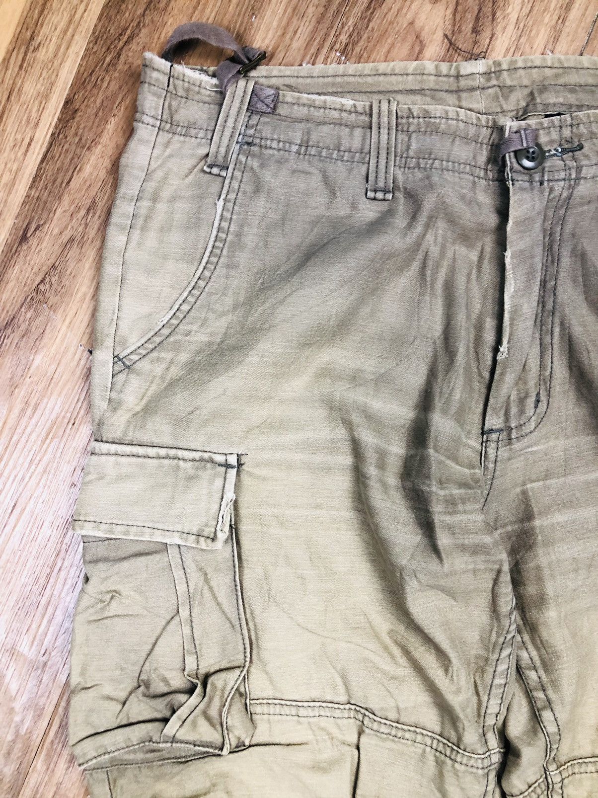 Japanese Brand Jungle Storm Tactical Cargo Pants Streetwear Style (40) Size US 36 / EU 52 - 5 Thumbnail
