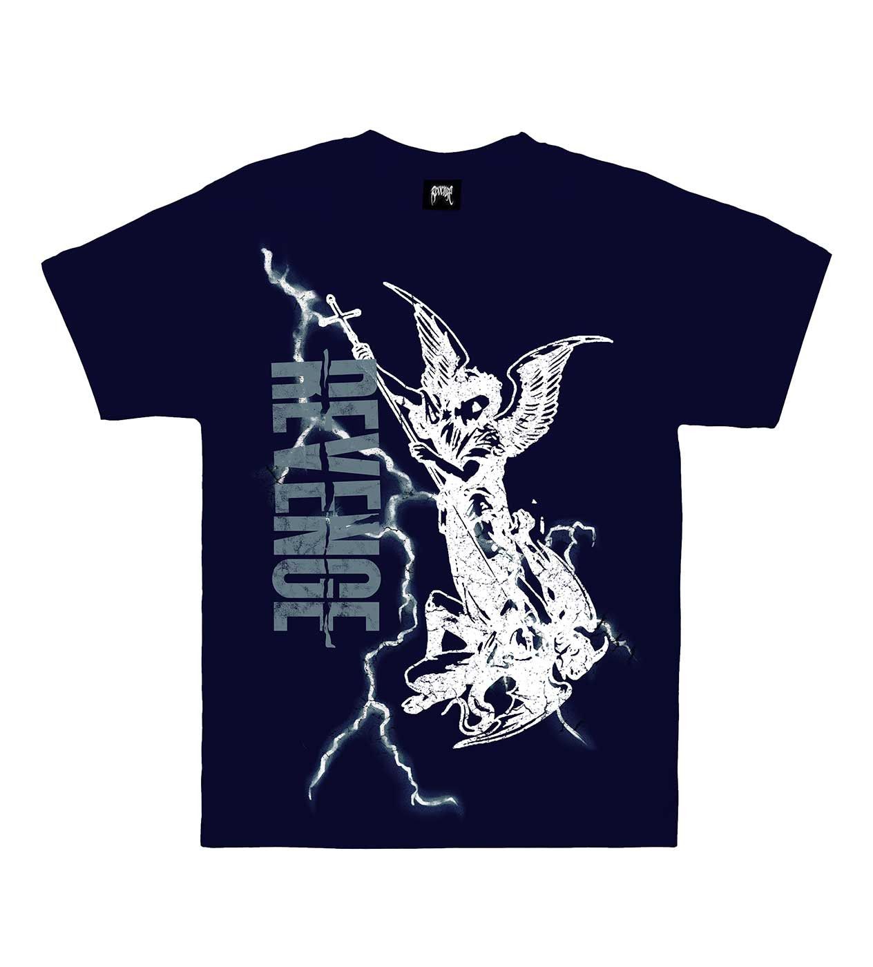 Revenge ARCHANGEL LIGHTNING TEE Navy Size US XL / EU 56 / 4 - 1 Thumbnail