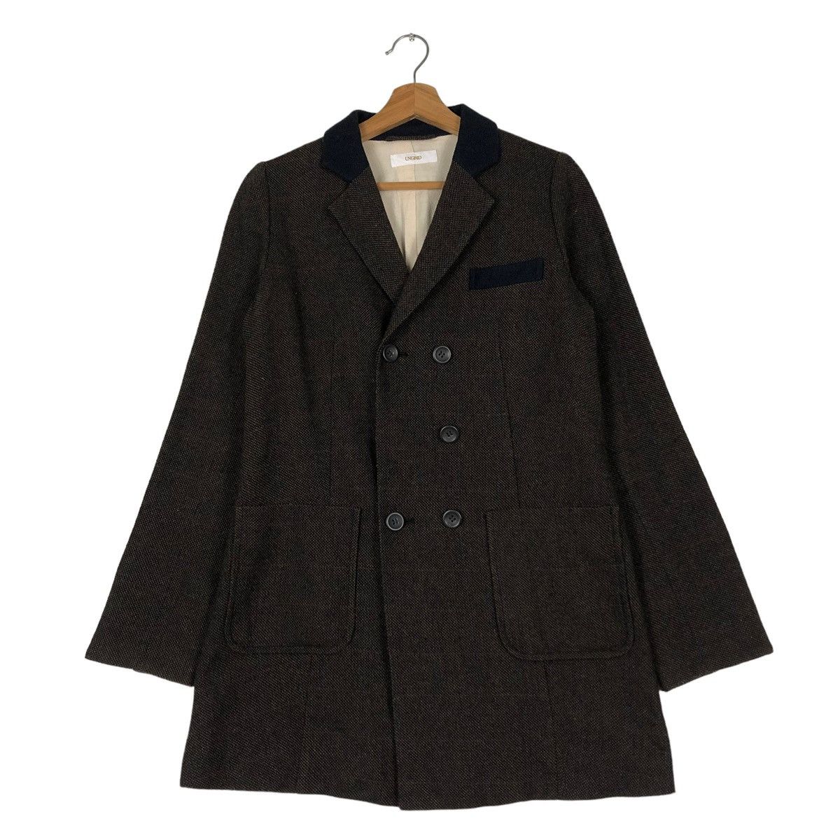 Japanese Brand 🔥VINTAGE INDIGO JAPAN CHORE JACKET UNGRID ISSEY MIYAKE Size US M / EU 48-50 / 2 - 1 Thumbnail