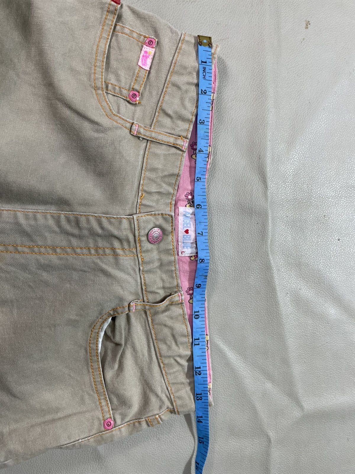 Angel Blue × Hysteric Glamour × Japanese Brand Y2K Angel Blue Jeans Size 26" / US 2 / IT 38 - 12 Thumbnail
