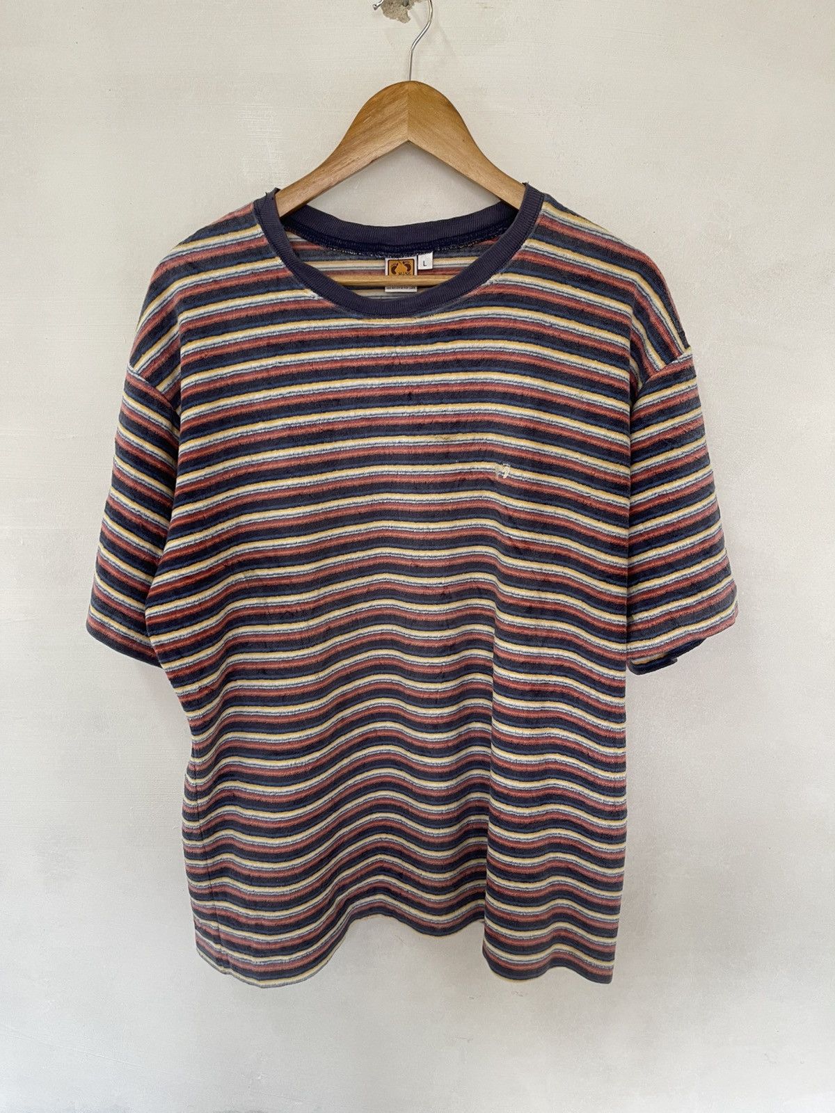 Hang Ten × Vintage VINTAGE HANG TEN MADE IN USA MULTICOLOUR Size US L / EU 52-54 / 3 - 2 Thumbnail