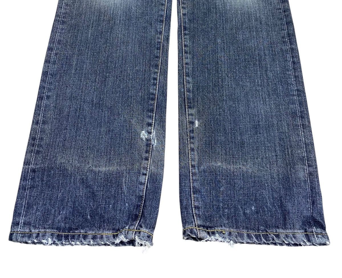 Edwin Edwin Faded Wash Ripped Style Loose Jeans Size US 30 / EU 46 - 5 Thumbnail