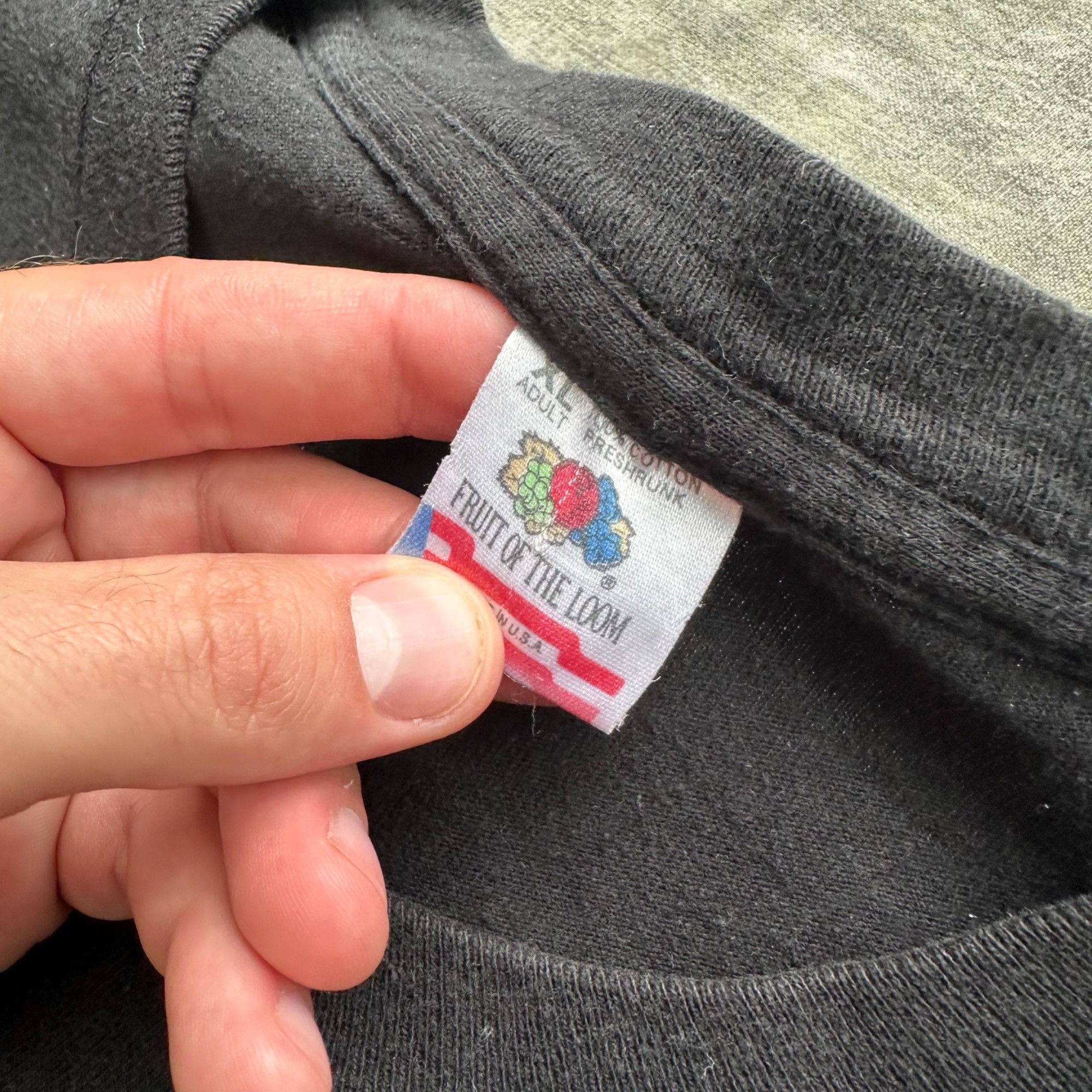 Vintage Vintage 90s Box Logo “What’s Next?” Skate Style Shirt Size US XL / EU 56 / 4 - 3 Thumbnail