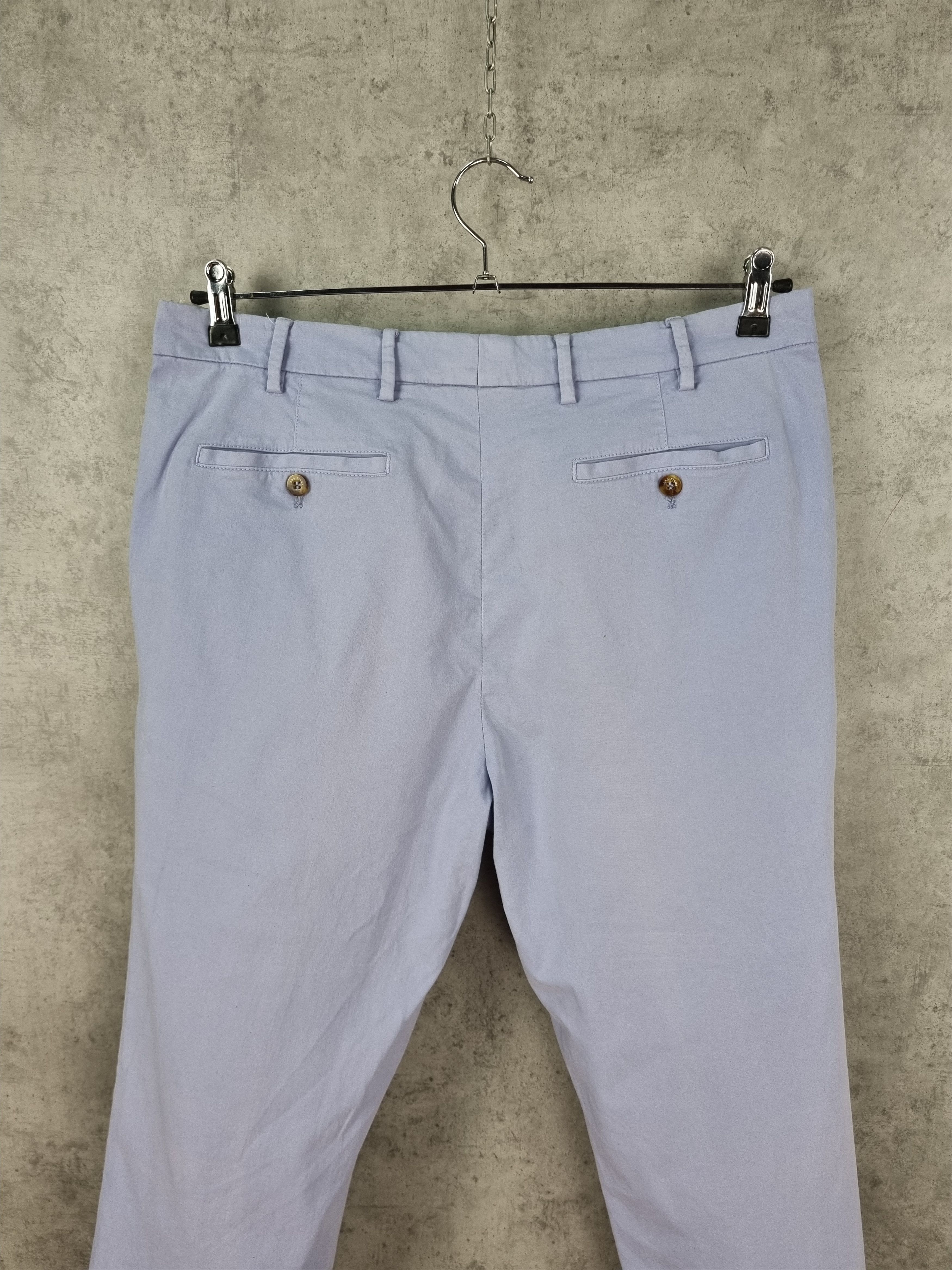 Loro Piana Loro Piana Baby Blue Soft Fabrics Chinos Pants Size US 34 / EU 50 - 14 Thumbnail