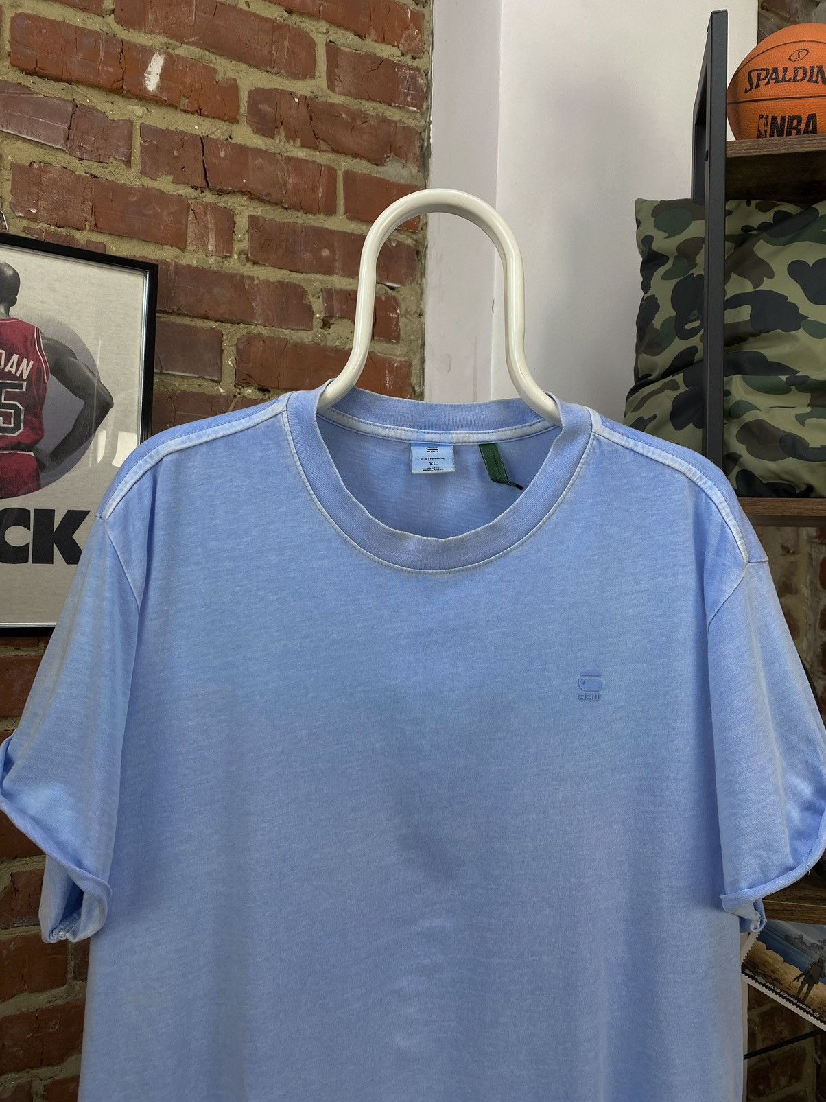 G-Star G-Star Raw Lash R T S/S Garment Dyed T shirt Size US XL / EU 56 / 4 - 1 Thumbnail