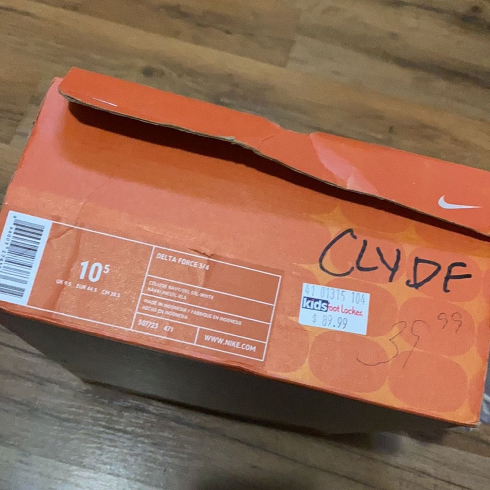 Nike 2004 Delta 3/4 Force Indiana Pacers Size US 10.5 / EU 43-44 - 8 Thumbnail
