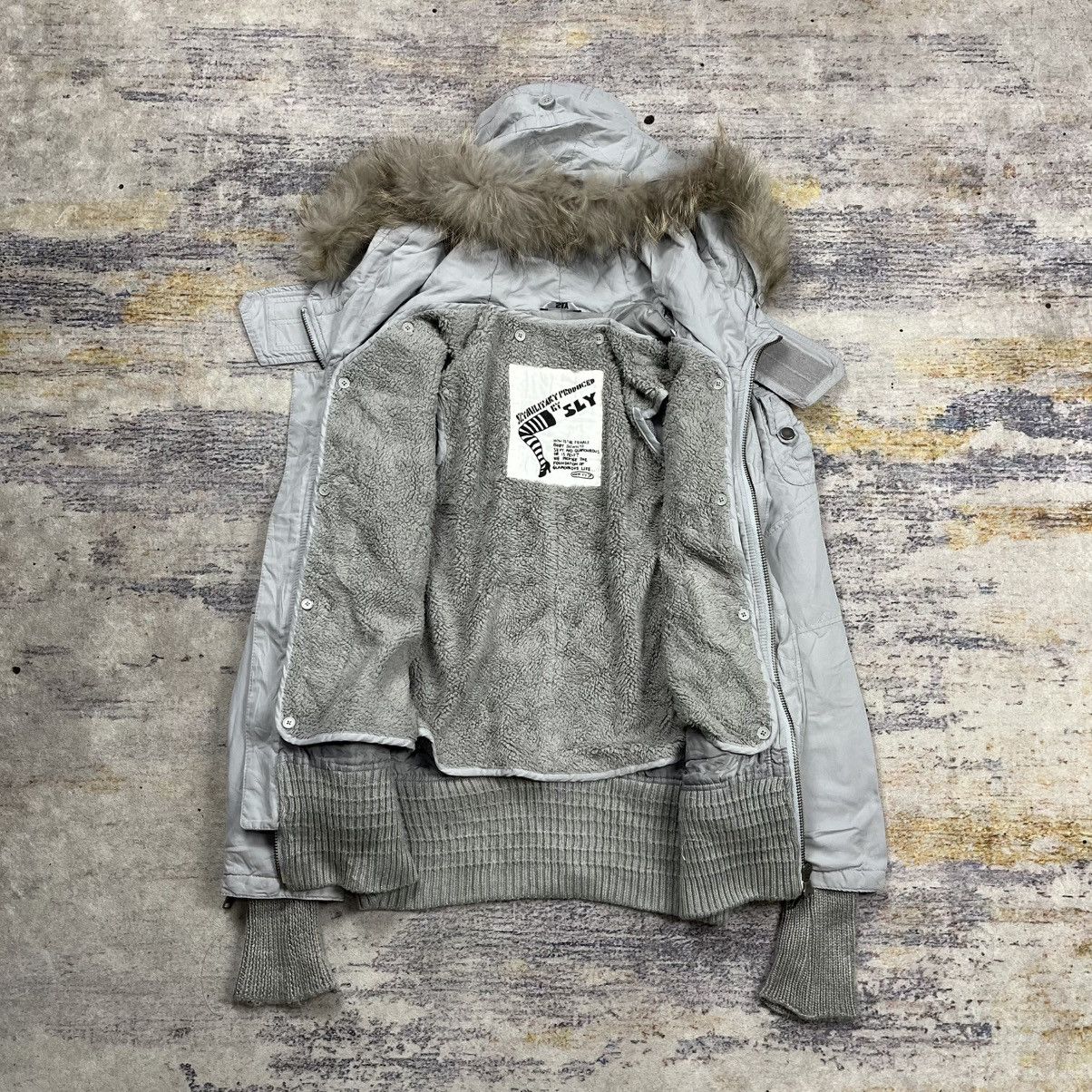 14th Addiction Sly fur raccoon jacket vkei / lgb style Size US S / EU 44-46 / 1 - 9 Thumbnail
