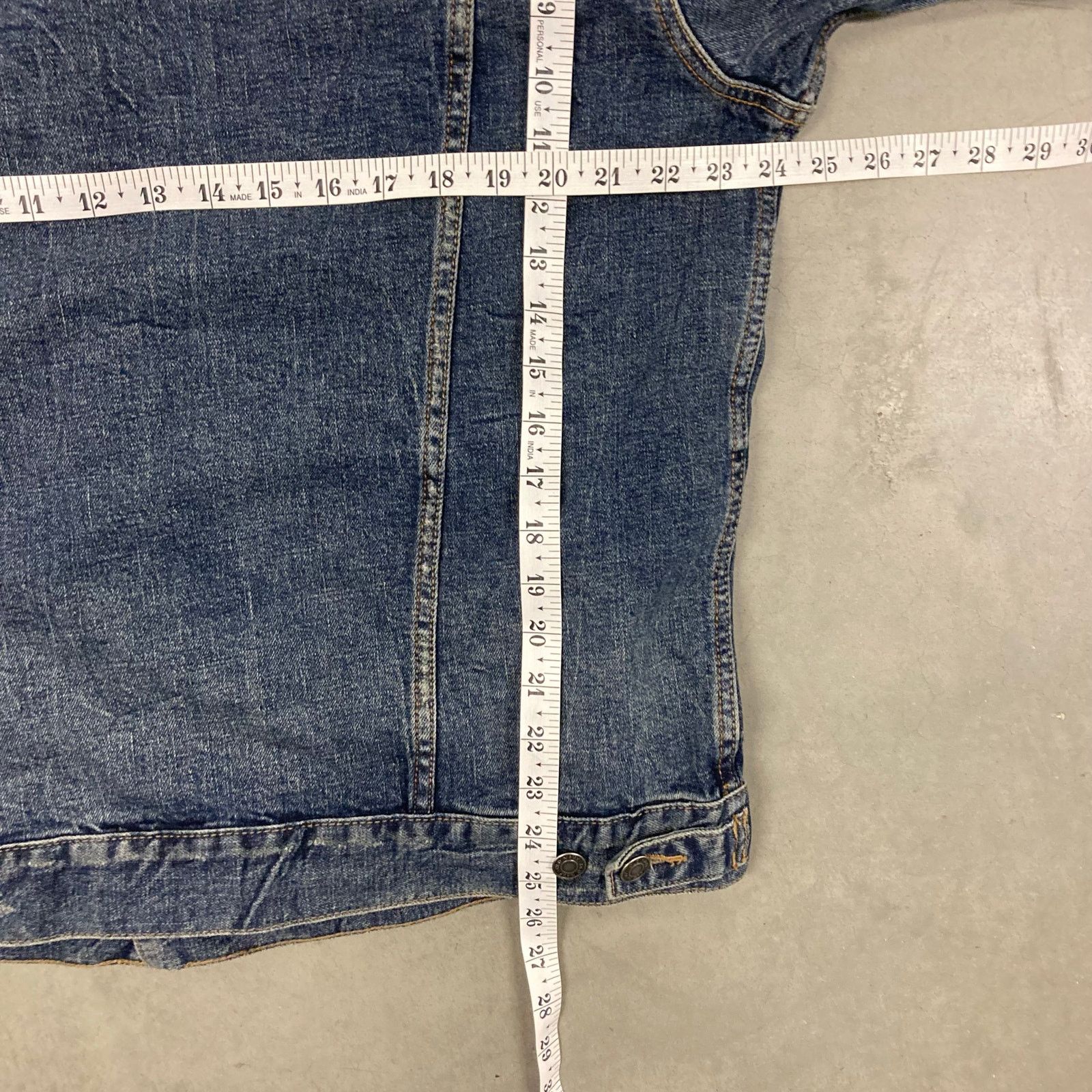 Old Navy × Vintage vintage y2k distressed old navy trucker jacket Size US XL / EU 56 / 4 - 3 Thumbnail