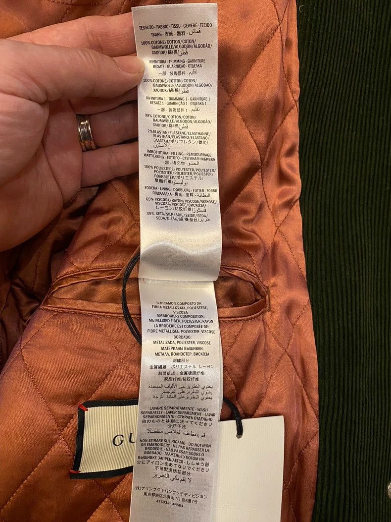 Gucci Gucci Baseball uniform, jacket, heavy industry embroidery, Size US S / EU 44-46 / 1 - 9 Thumbnail