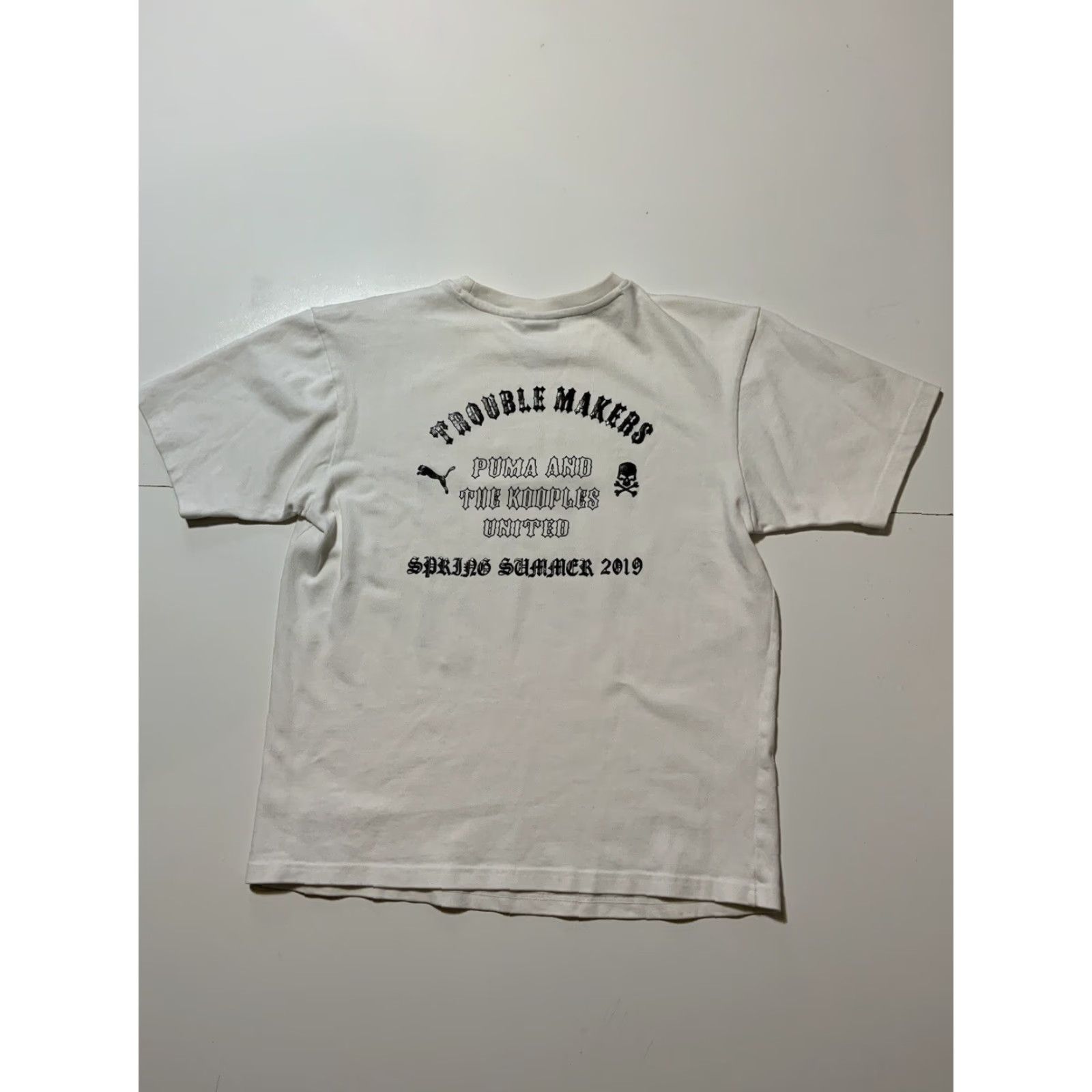 Puma Puma X The Kooples United Troublemakers Skull Crossbone S/S 2019 T-Shirt Sz. M Mens Size US M / EU 48-50 / 2 - 3 Thumbnail