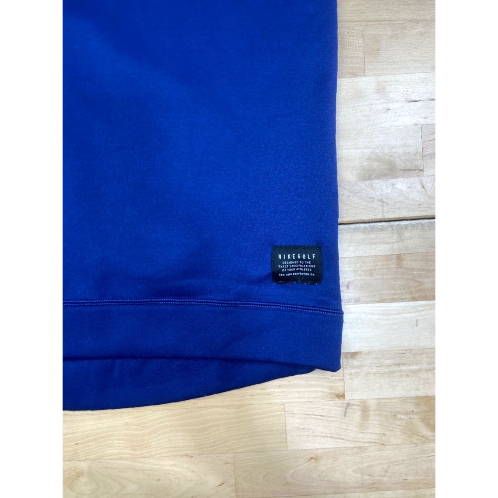 Nike Nike Golf Sweatshirt Mens M Blue 1/4 Zip Pullover High Neck Long Sleeve Casual 9176 Size US M / EU 48-50 / 2 - 2 Thumbnail
