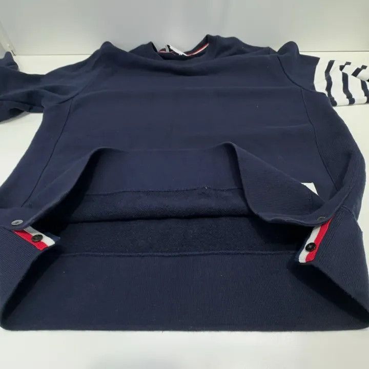 Thom Browne Thom Browne Classic Four Stripe Sweatshirt -2507 Size US XXL / EU 58 / 5 - 3 Thumbnail