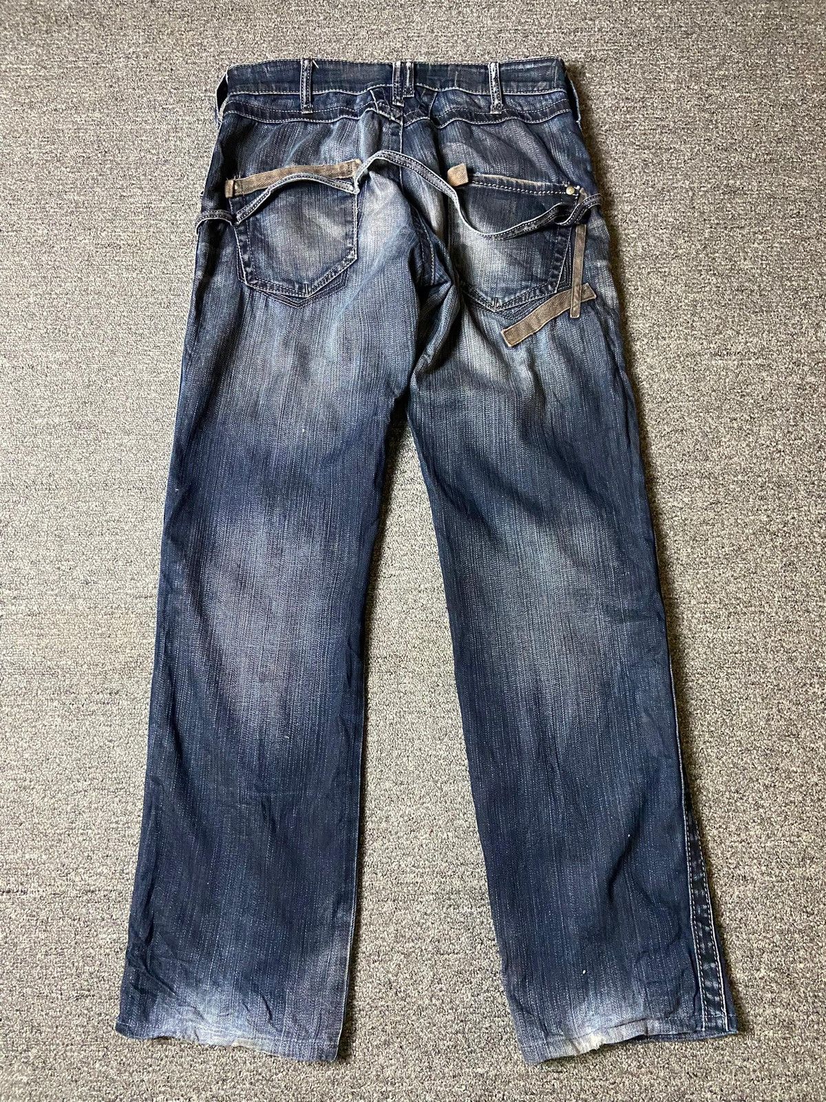 Marithe + Francois Girbaud × Vintage Marithe Francois Girbaud Distressed Denim Jeans (120) Size US 31 - 4 Thumbnail