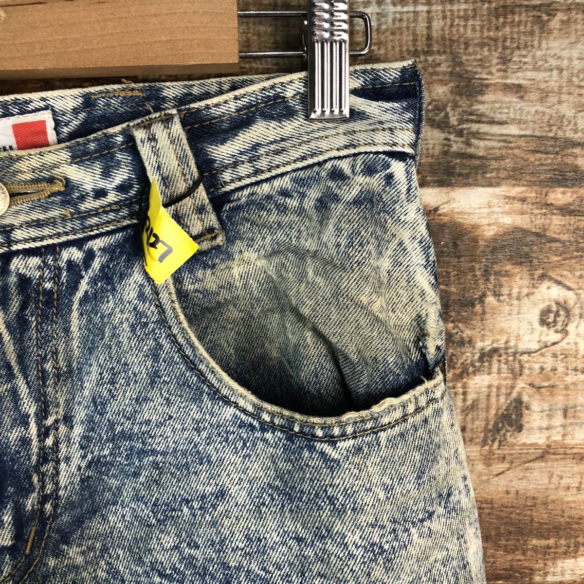 Vintage Gold Rush vintage sand Blue Denim Pants #A2127 Size US 27 - 8 Thumbnail