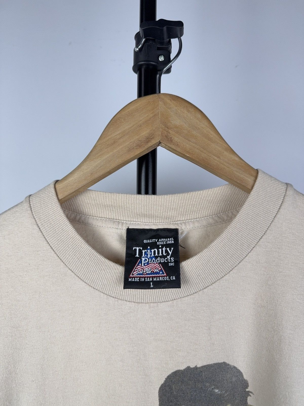 Band Tees × Vintage Vintage RARE LOVE ME TENDER 1990s Elvis Presley t-shirt Size US L / EU 52-54 / 3 - 5 Thumbnail