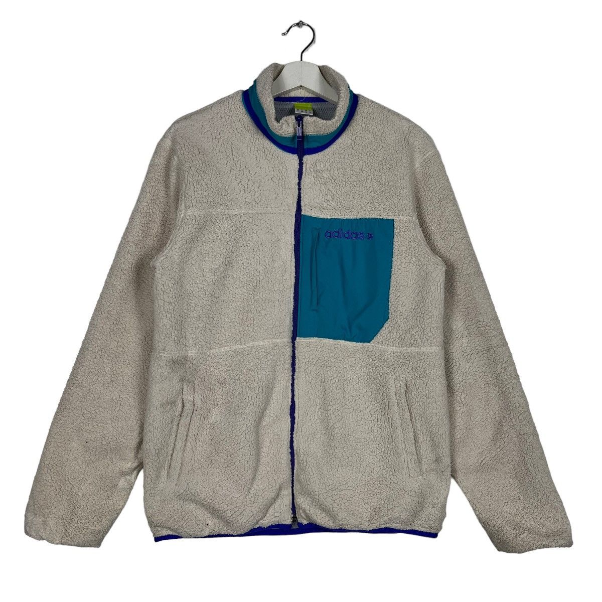 Adidas 🔥 ADIDAS FLEECE JACKET Size US M / EU 48-50 / 2 - 4 Thumbnail