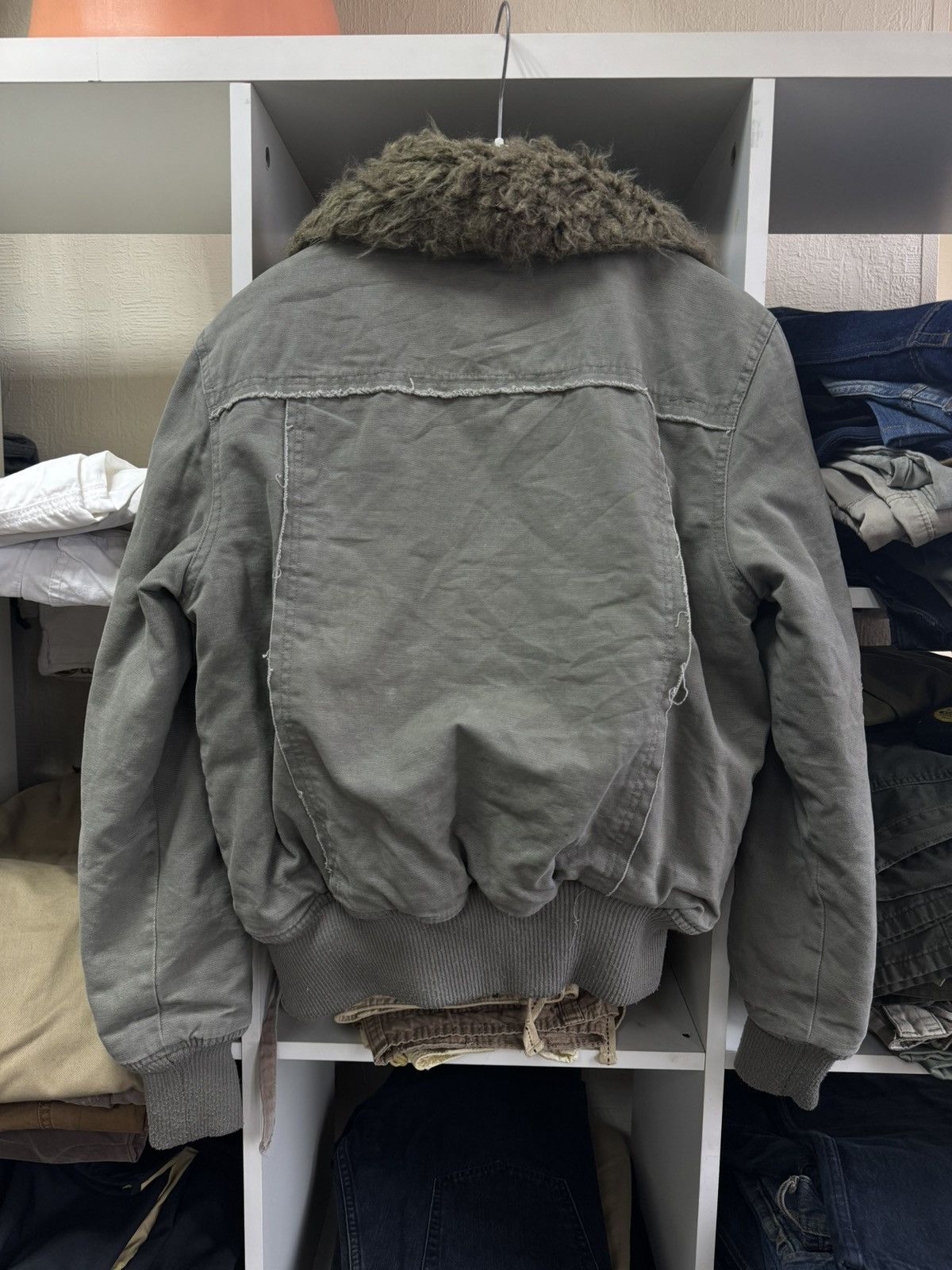 If Six Was Nine Vintage Japanese Stoned Cotton LGB Style Bomber Jacket Size US S / EU 44-46 / 1 - 4 Thumbnail
