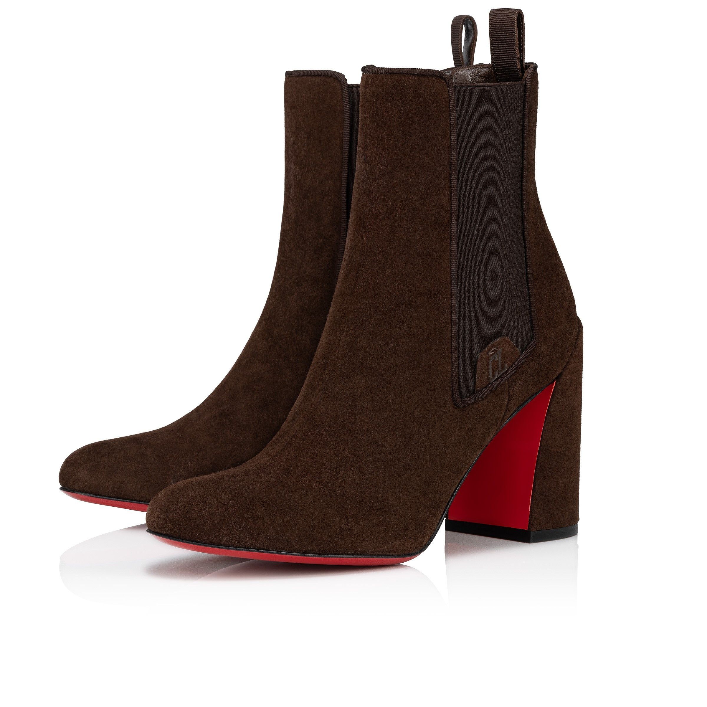 Christian Louboutin turelastic 85mm brown Size US 10 / IT 40 - 1 Thumbnail