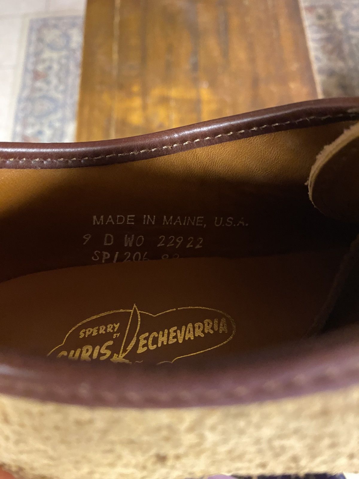 Sperry Captain’s Oxford by Chris Echevarria Size US 9 / EU 42 - 6 Thumbnail