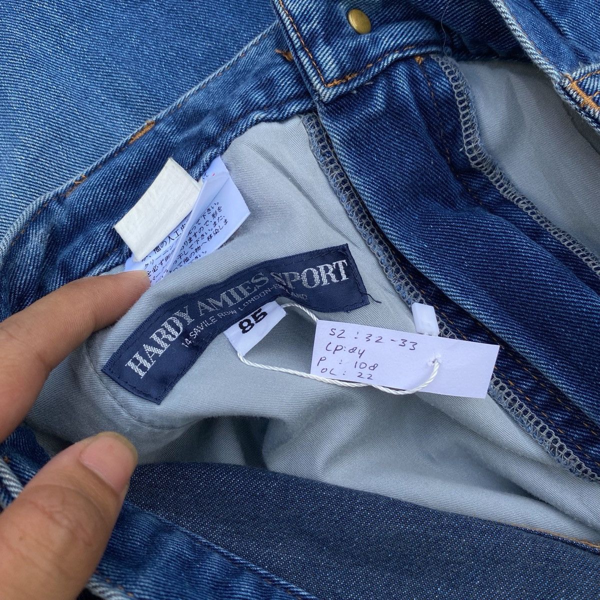 Hardy Amies Vtg Hardy Amies London Jeans Size US 32 / EU 48 - 5 Thumbnail