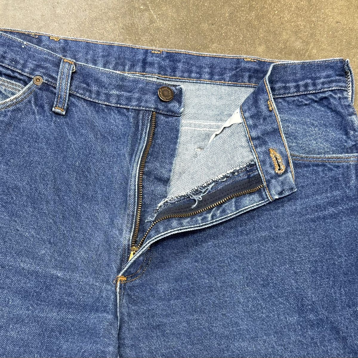 Wrangler Wrangler 915PW USA Made Vintage 80s Denim Regular Fit Jeans Size US 36 / EU 52 - 3 Thumbnail