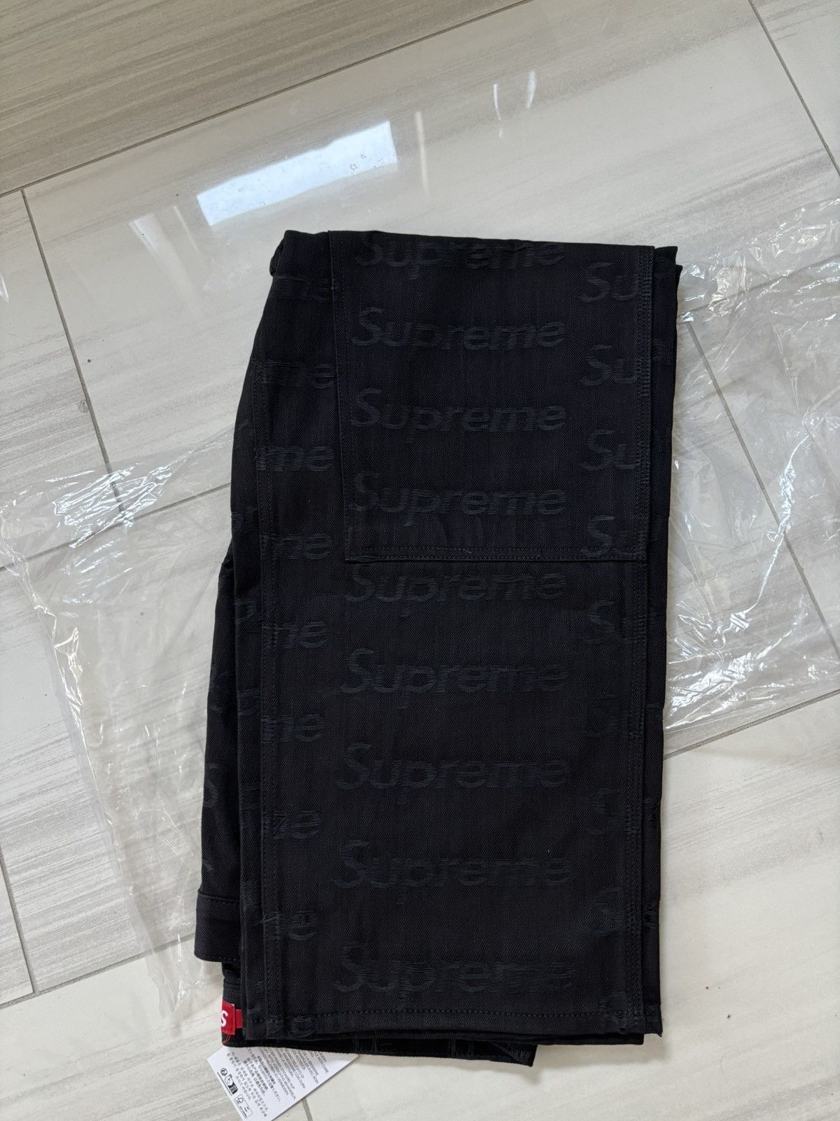 Supreme Supreme Jaquard Denim Carpenter Pants FW25 size 36 Size US 36 / EU 52 - 3 Thumbnail