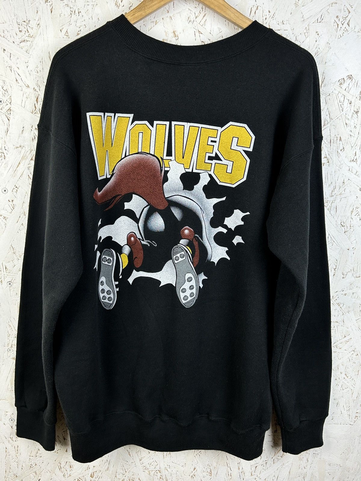 Nutmeg 90s Vintage Nutmeg Wolverhampton Wanderers Looney Tunes Size US L / EU 52-54 / 3 - 5 Thumbnail
