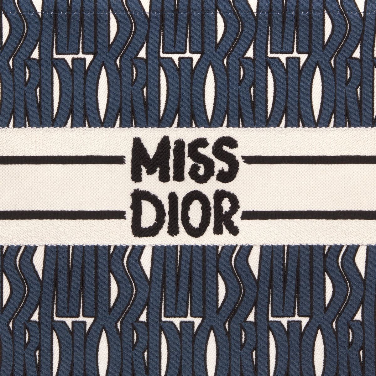 Dior o1bcso1str0226 Size:OS/Large Book Tote in Blue/White Size ONE SIZE - 5 Thumbnail