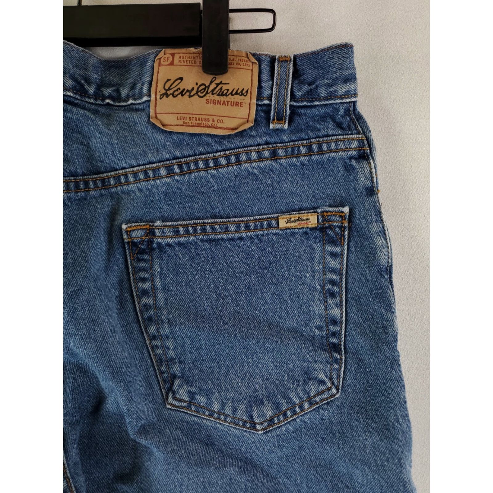 Levi's Levi's Jorts Shorts Blues Relaxed Fit Mens 35 Blue 34 Regular 35x9 Actual Jeans Shorts Size US 35 - 3 Thumbnail