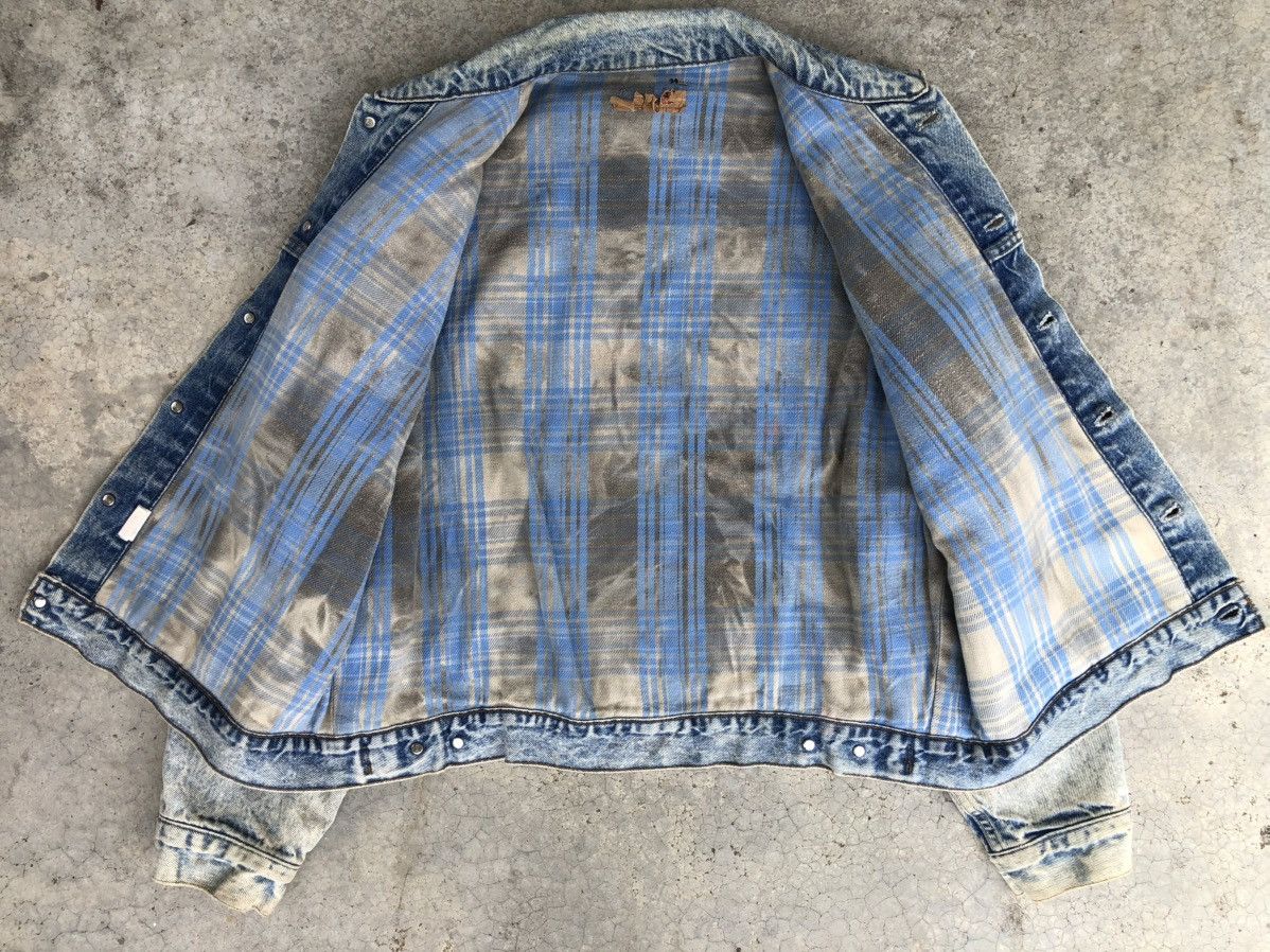 Levi's Vintage 80s Levis 70417 Blanked Lined Baggy Distressed Size US XL / EU 56 / 4 - 16 Thumbnail