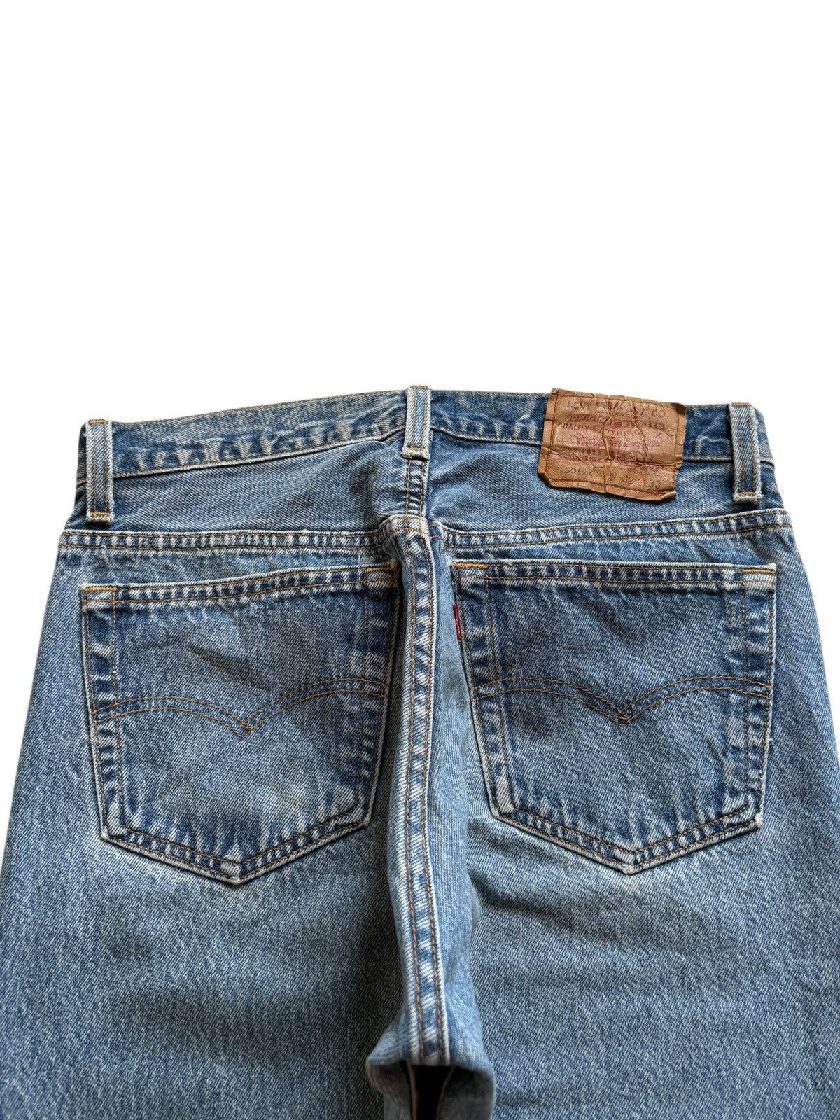 Levi's SALES🔥Vintage 90s Levis 501 Blue Wash Loose Jeans Size US 30 / EU 46 - 8 Thumbnail