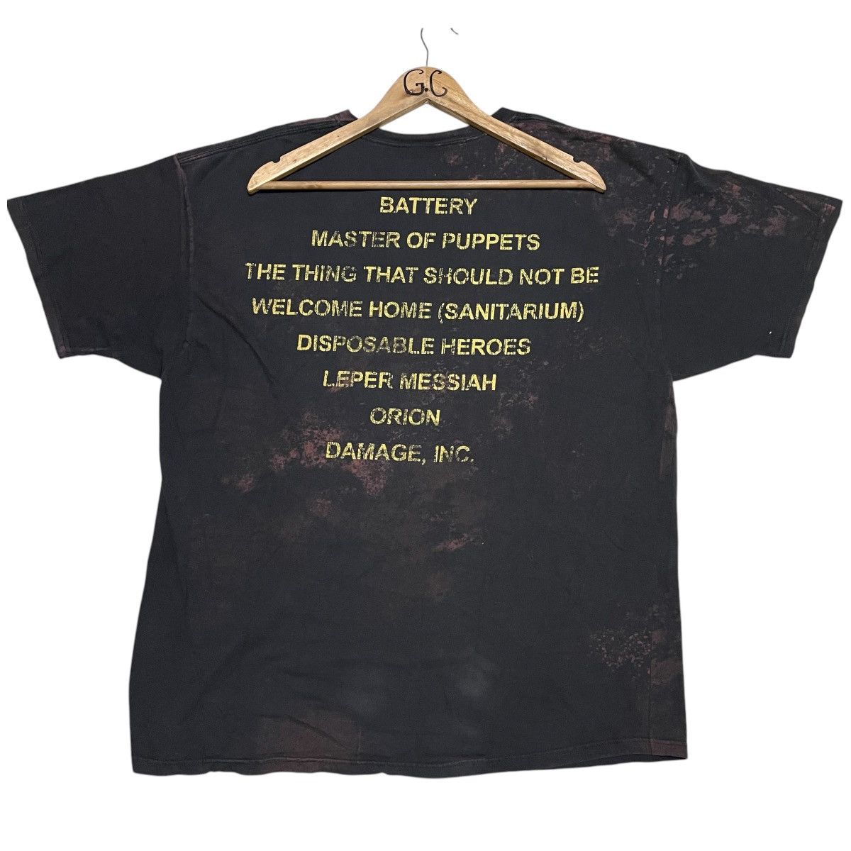 Band Tees × Metallica × Vintage Metallica Master Of Puppets 2010 Size US XXL / EU 58 / 5 - 2 Thumbnail
