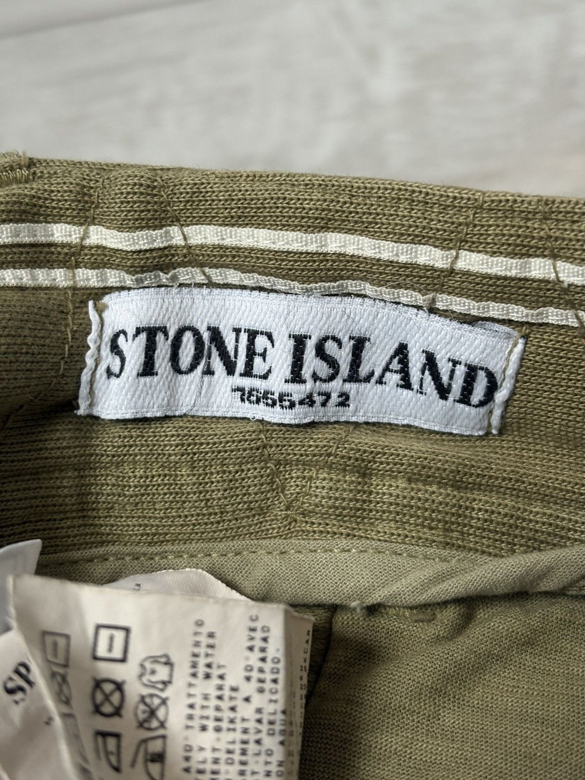 Stone Island Pants with stripes Stone Island khaki XL Size US 42 / EU 58 - 9 Thumbnail