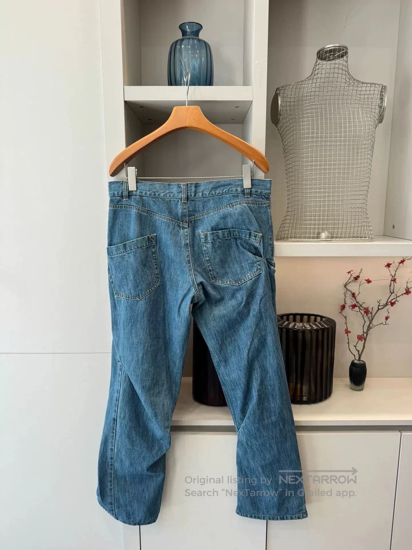 Hussein Chalayan Hussein Chalayan Deconstructed Jeans. Size US 34 / EU 50 - 2 Thumbnail