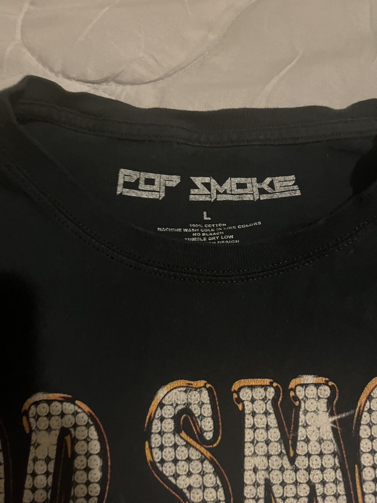Vintage Pop smoke graphic tee Size US M / EU 48-50 / 2 - 2 Thumbnail