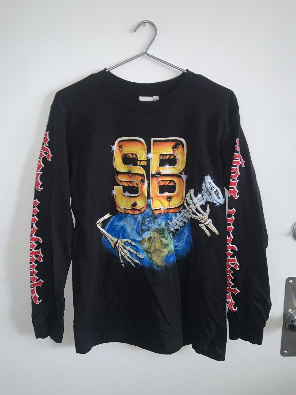 Spaghetti Boys Spaghetti Boys Screw the World Longsleeve Size US S / EU 44-46 / 1 - 1 Thumbnail