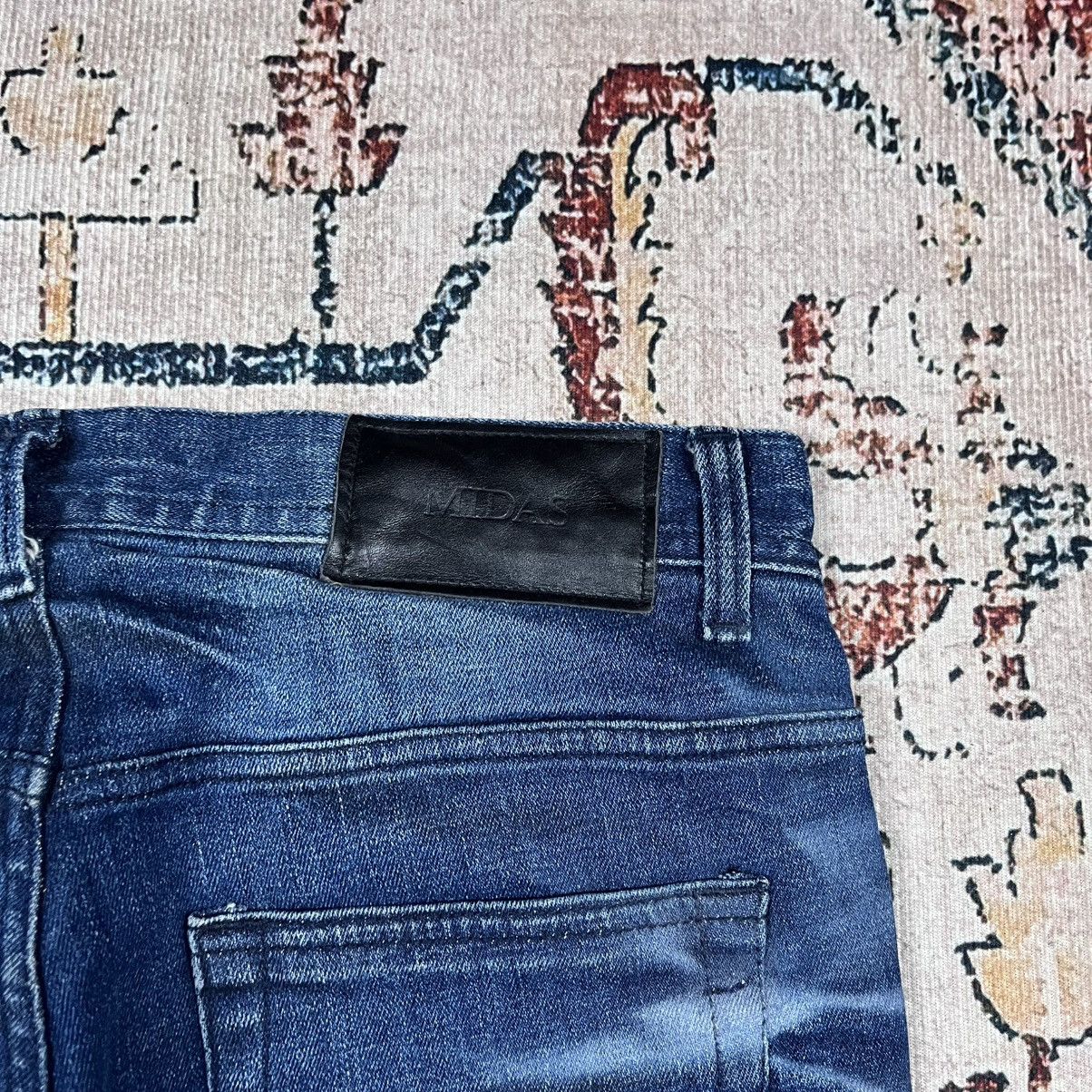 Japanese Brand Y2K Midas Distressed Denim Pants Size US 30 / EU 46 - 10 Thumbnail