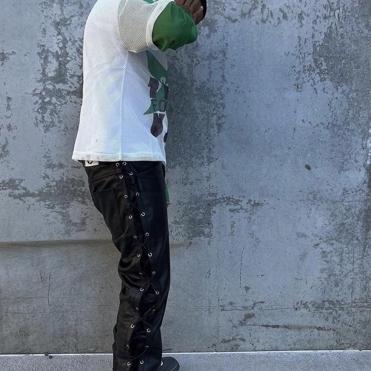 Other Nyrva laced up leather pants Size 26" / US 2 / IT 38 - 3 Thumbnail