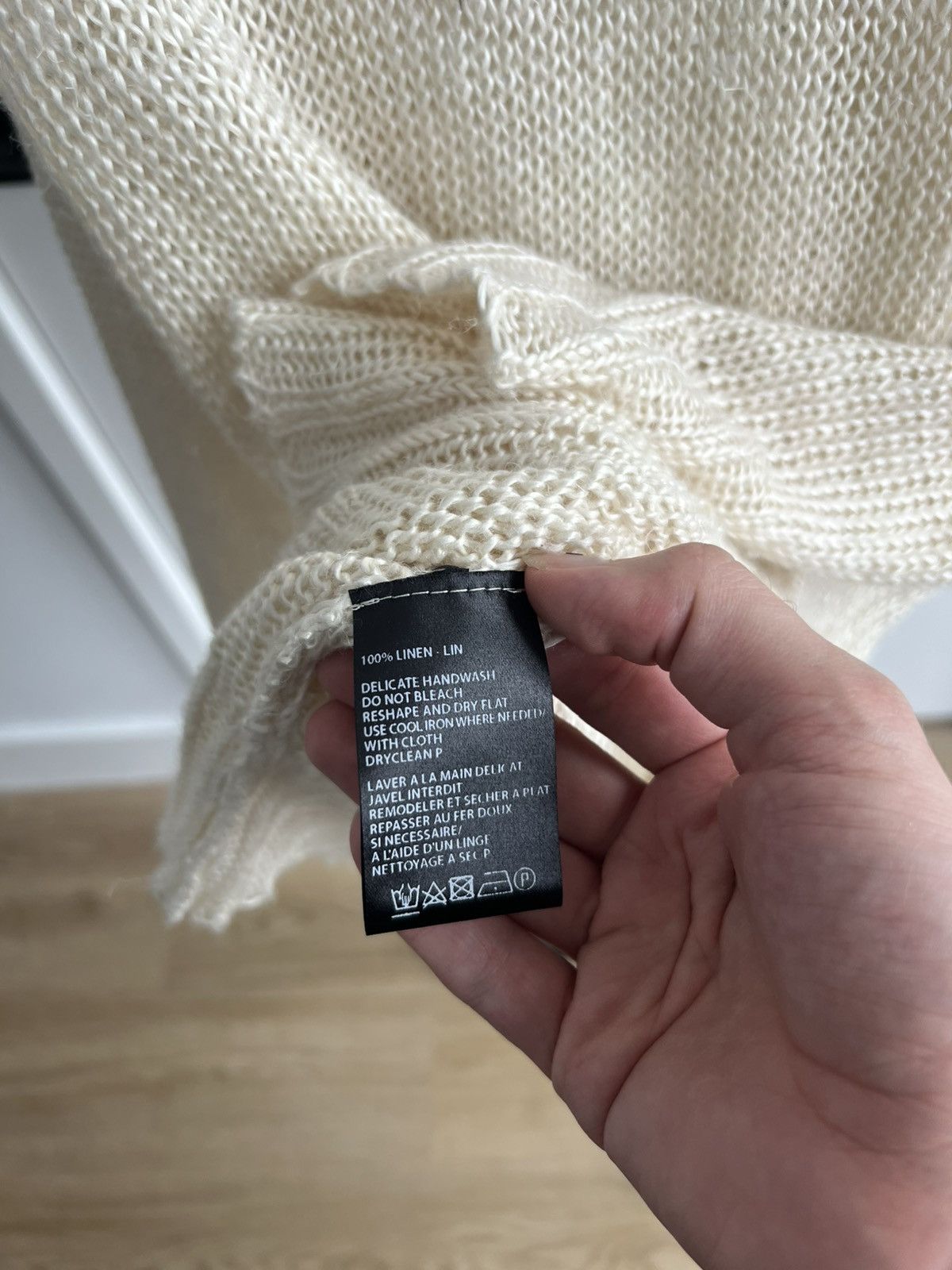 Ann Demeulemeester 00s Oversized Asymmetric Cardigan Size US S / EU 44-46 / 1 - 6 Thumbnail