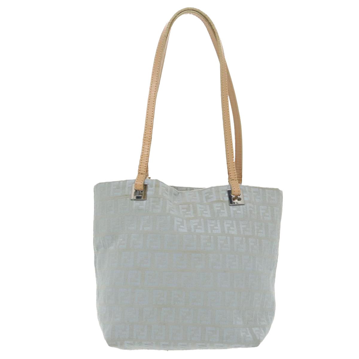 Fendi Blue Canvas Tote Bag (Pre-Owned) Size ONE SIZE - 1 Thumbnail