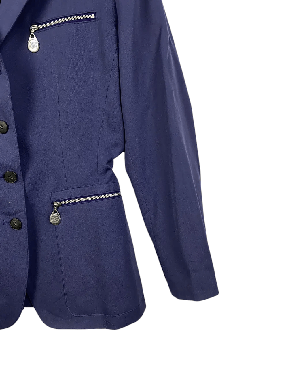 Jean Paul Gaultier Vintage Junior Gaultier Blazer Jacket Purple Size M / US 6-8 / IT 42-44 - 6 Thumbnail