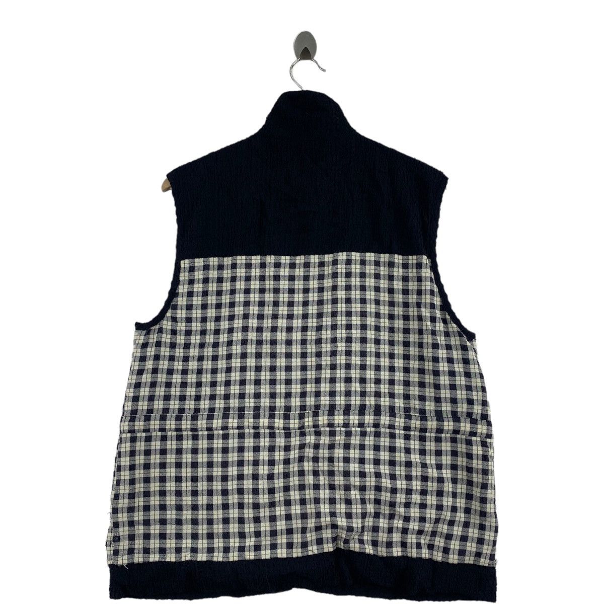 Japanese Brand CIEL CLAIR Japanese Brand Half Checked Design Black Vest Size US M / EU 48-50 / 2 - 4 Thumbnail