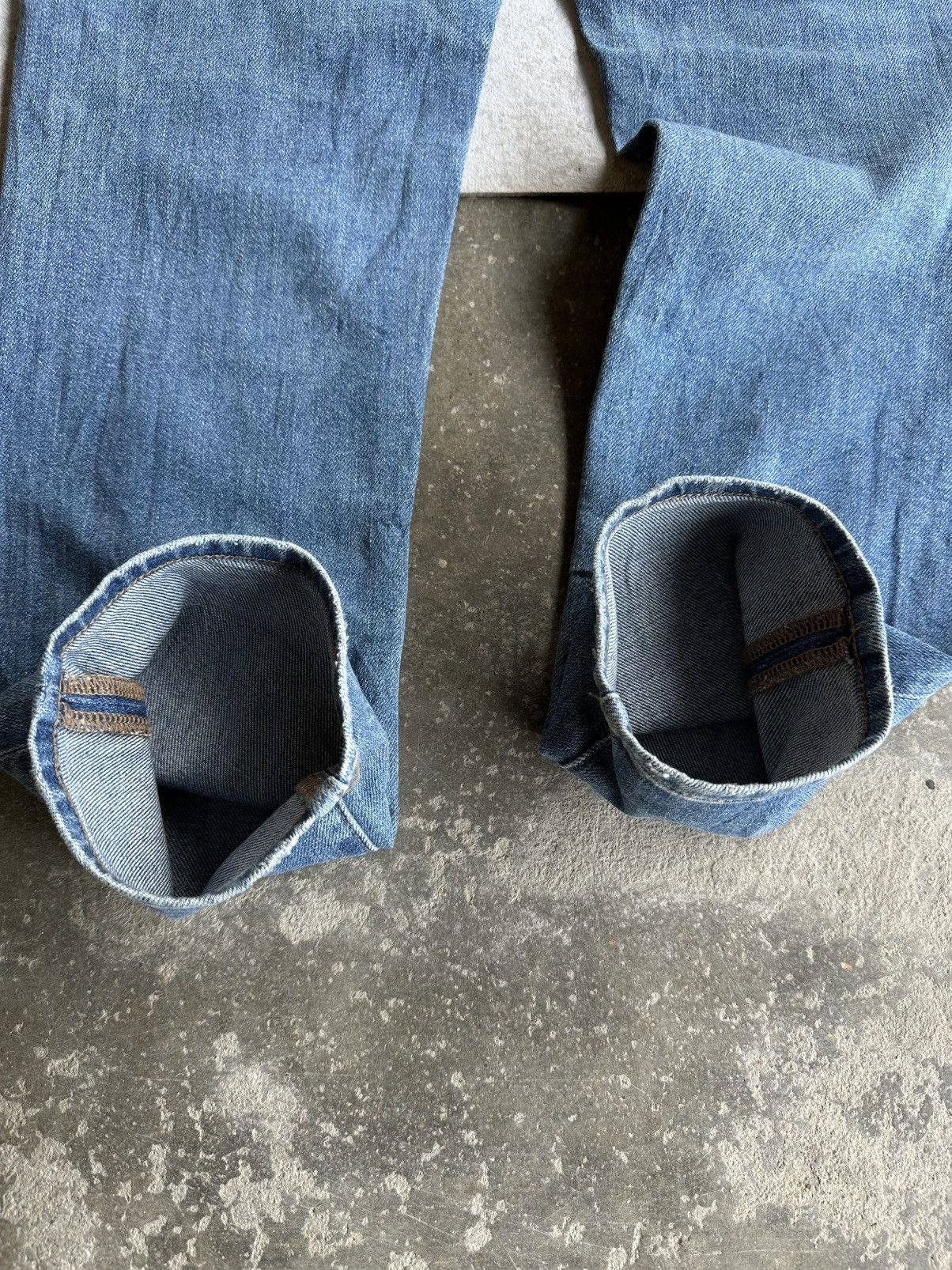 Uniqlo 🍁SEND OFFERS🍁SICKSS 🔥 UNIQLO Japan Distressed Denim Pants Size US 30 / EU 46 - 17 Thumbnail