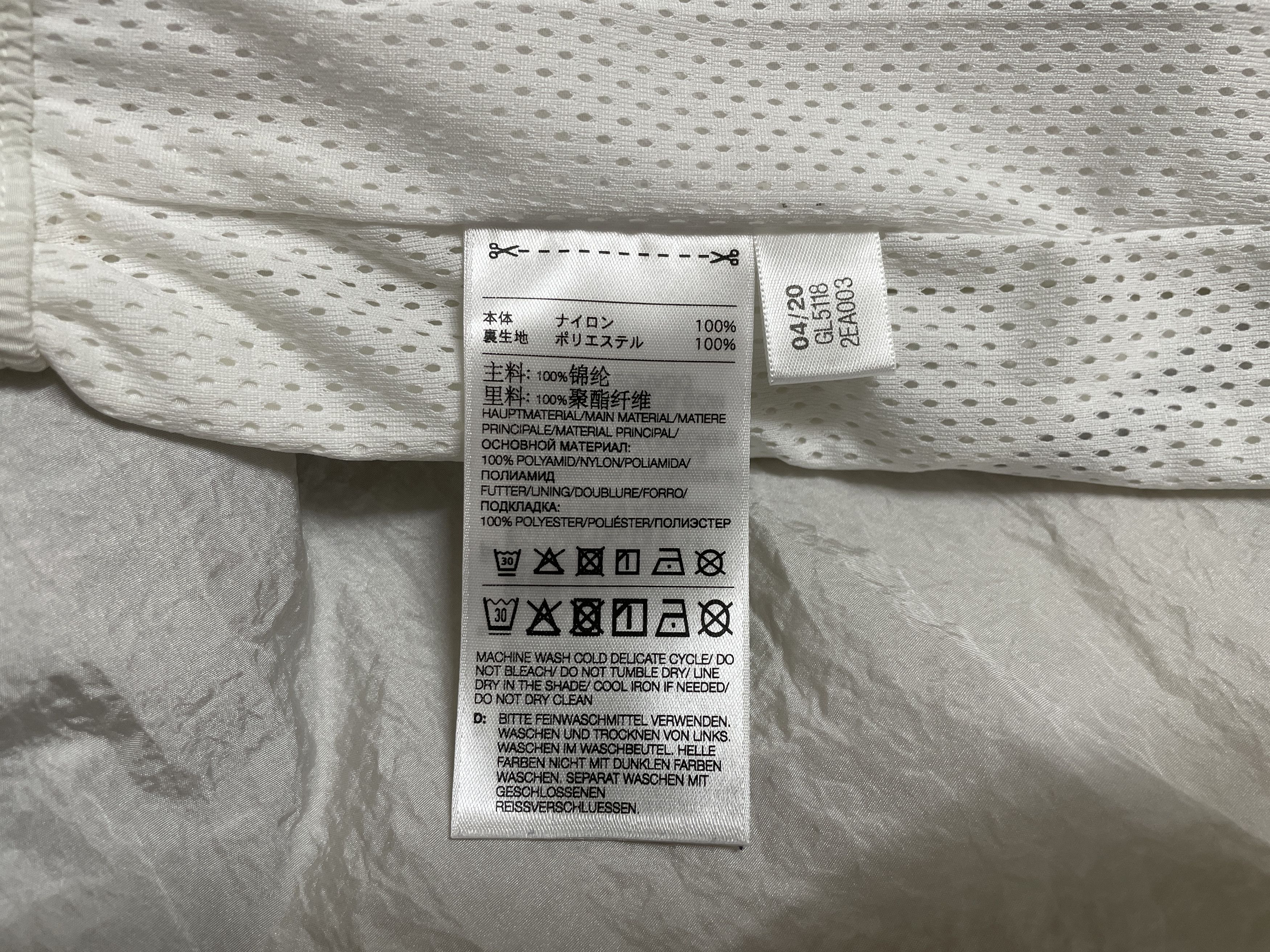 Yohji Yamamoto Yohji Yamamoto x Adidas 20AW "YY" Signature Logo Windbreaker Size US XL / EU 56 / 4 - 11 Thumbnail